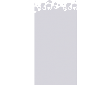 Pluski Wody - folia na okno o efekcie mrożonego szkła - 3